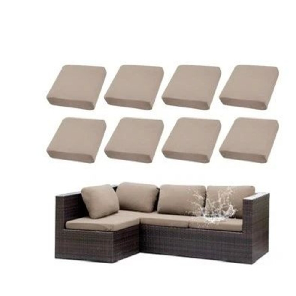Cushion covers for outdoor furniture